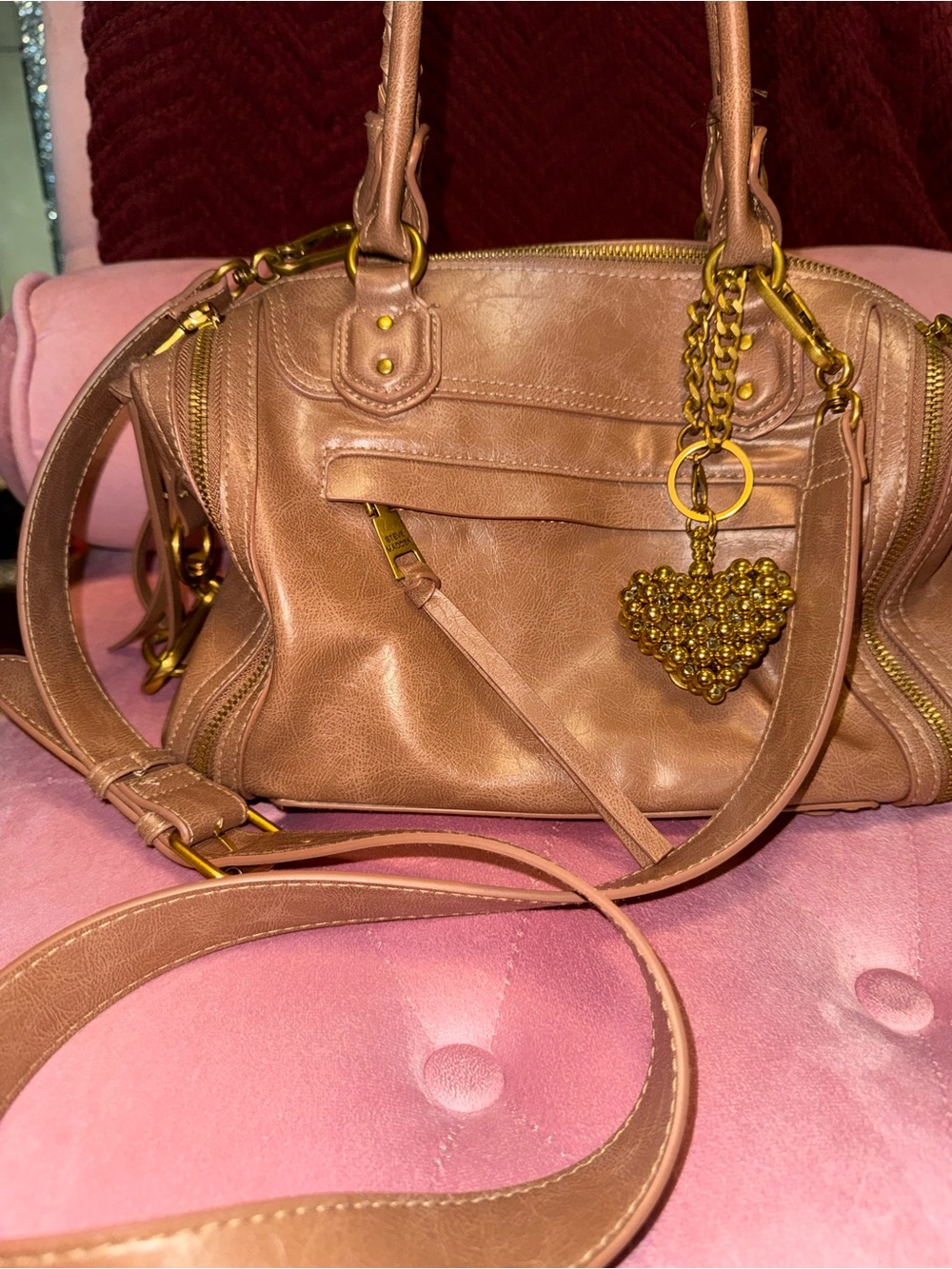 Brown Steve Madden purse!